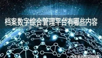 档案数字综合管理平台有哪些内容