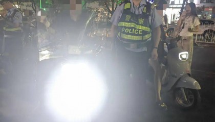 多地严查“人造太阳”!湖南交警提醒