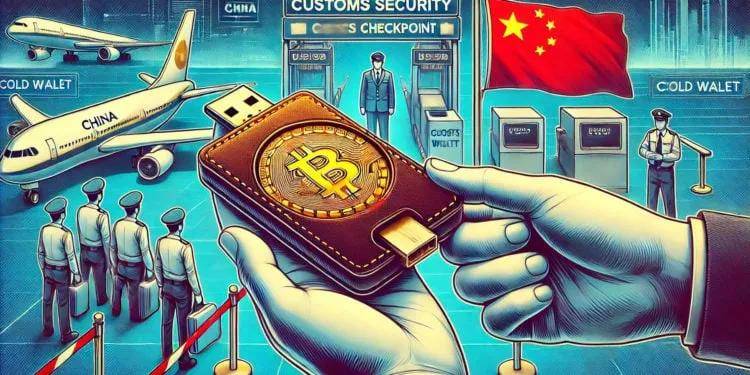出入境中国，加密货币冷钱包险遭扣押！中国国安新规生效，敲响数字资产警钟！