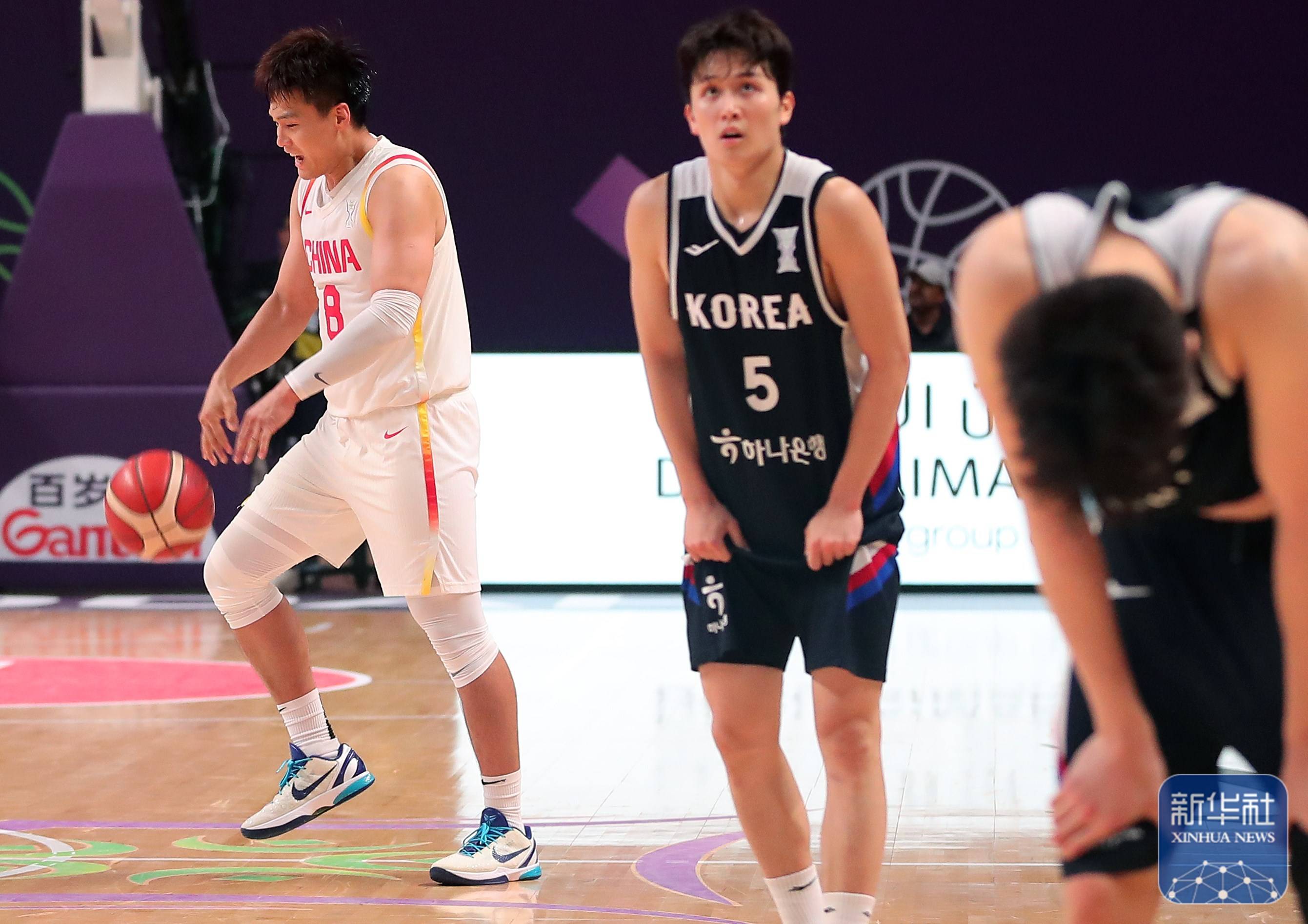 国际篮联亚洲杯:中国队胜韩国队 晋级四强