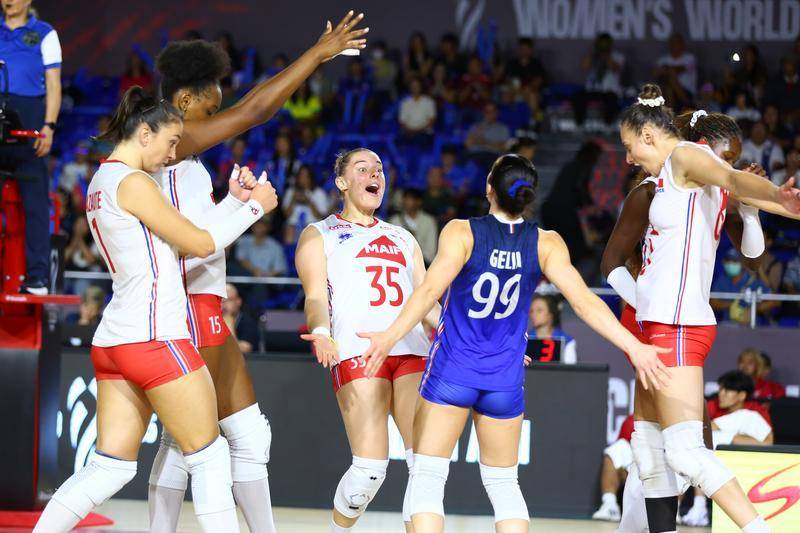 女排世锦赛:巴西、意大利、美国等6队提前晋级16强