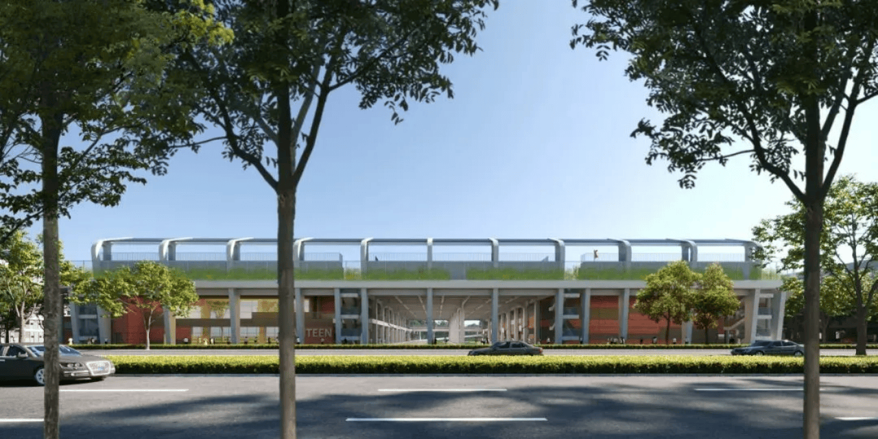 直击现场!东莞中学松山湖学校石排高级中学开建了