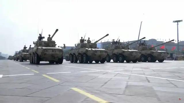 100式坦克?红旗-29?东风-61?九三阅兵都有哪些亮点?