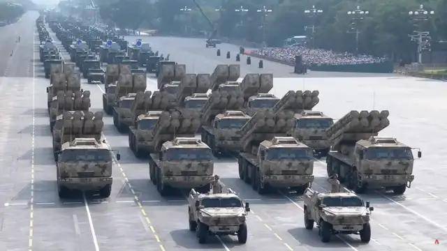 100式坦克?红旗-29?东风-61?九三阅兵都有哪些亮点?