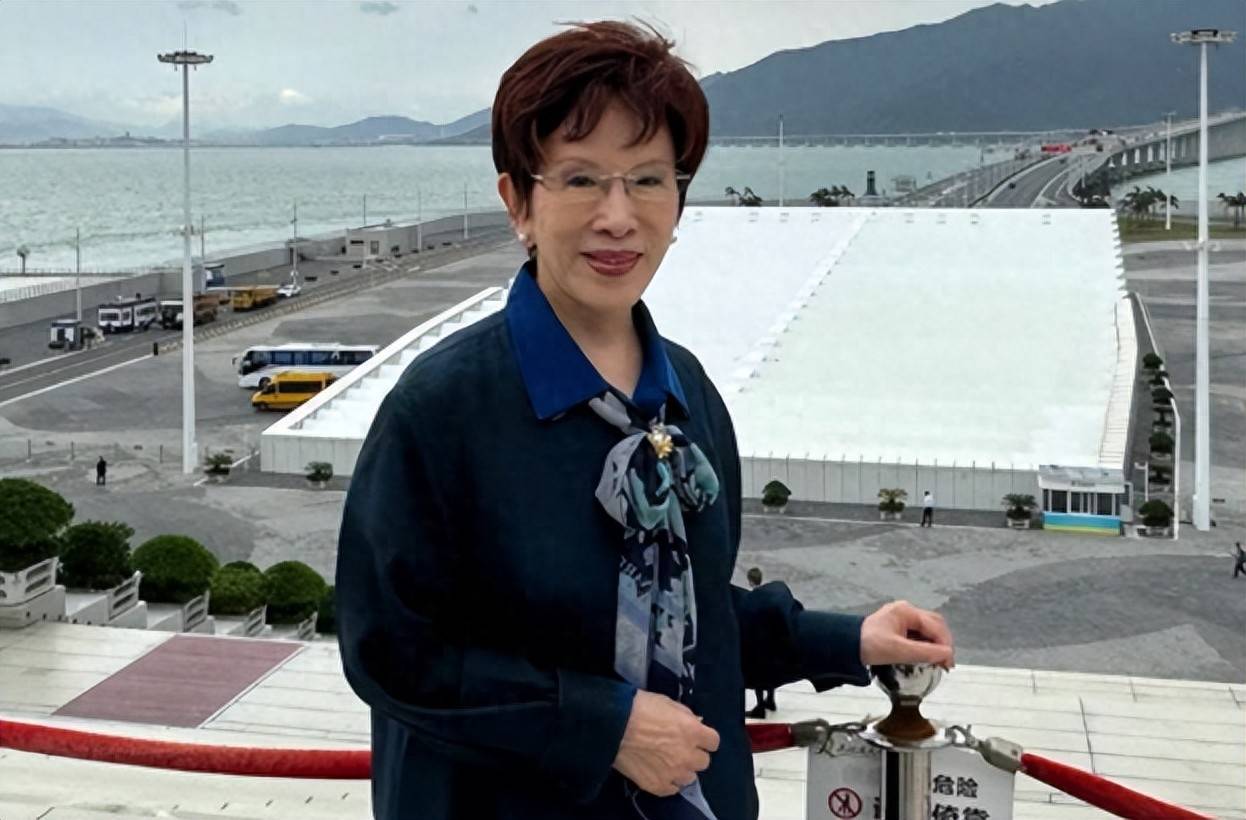 洪秀柱为何走上天安门?她以实际行动回应赖清德,坚定站在历史正确一方!