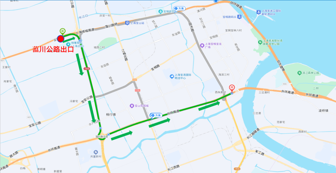 【交通】9月5日起,G1503上海绕城高速内圈这一区段实行夜间全封闭施工→