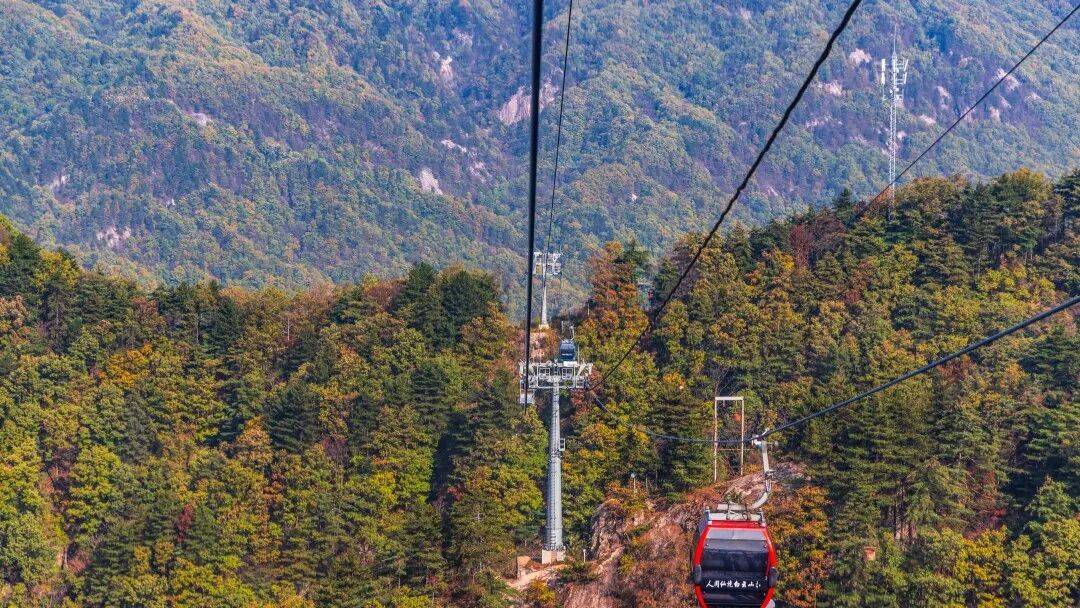 天花板发力了!快看巅峰的洛阳白云山秋景!